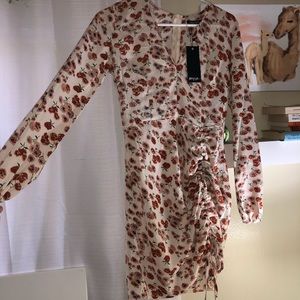 Floral NastyGal dress